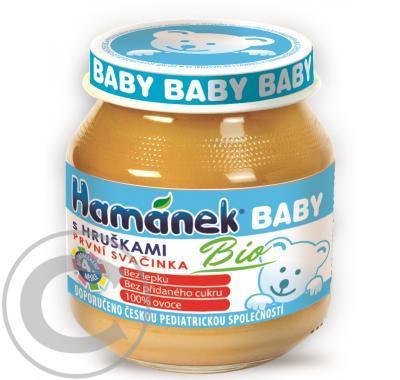 Hamánek BABY s hruškami BIO, první svačinka, 130 g